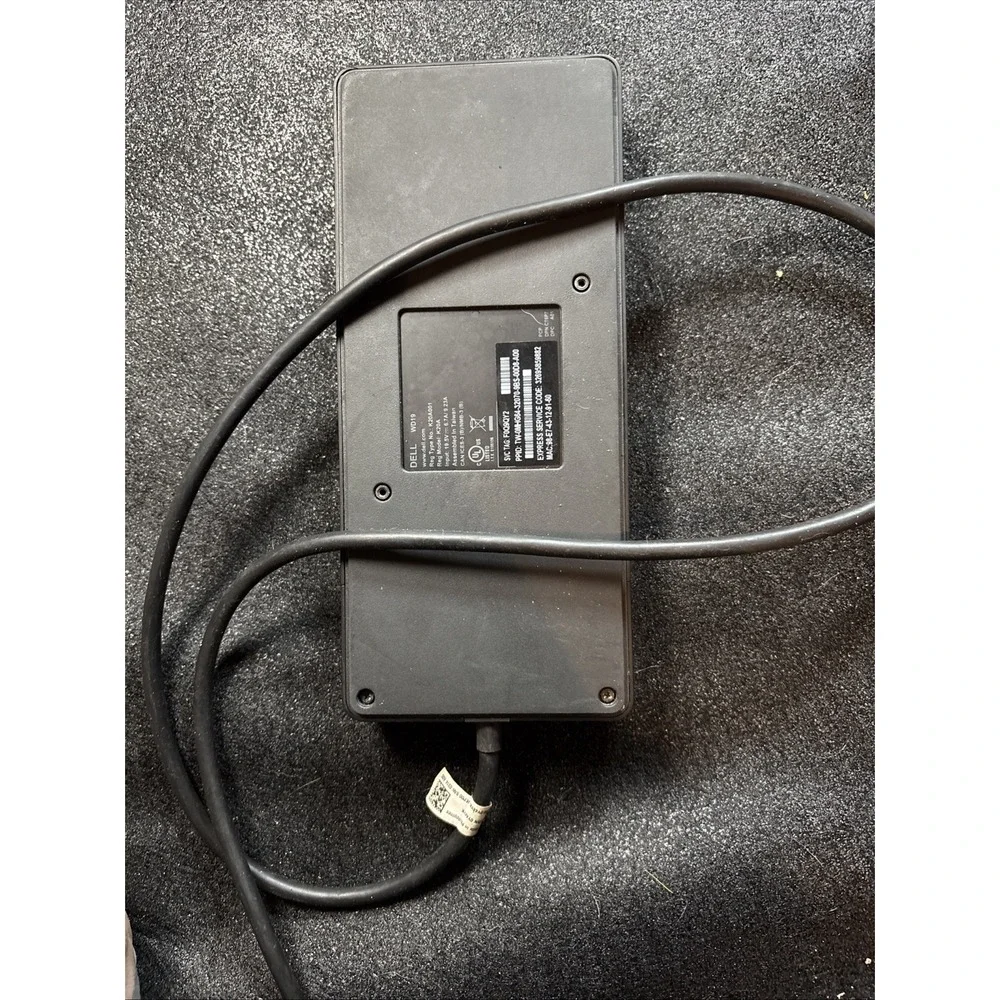 Dell WD19S180W USB 3.2 Docking Station With Power Cord